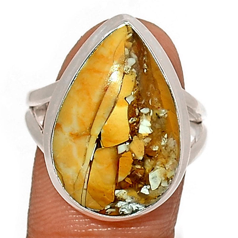 Brecciated Mookaite Ring - BRMR519