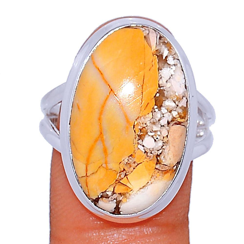 Brecciated Mookaite Ring - BRMR572