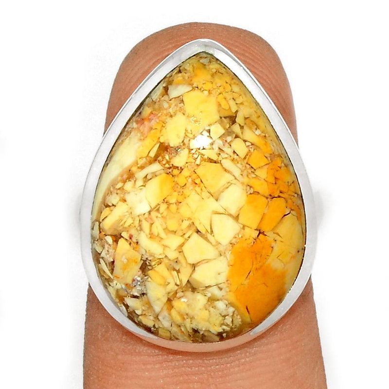 Brecciated Mookaite Ring - BRMR671