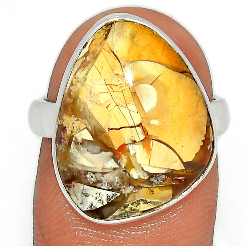 Brecciated Mookaite Ring - BRMR701