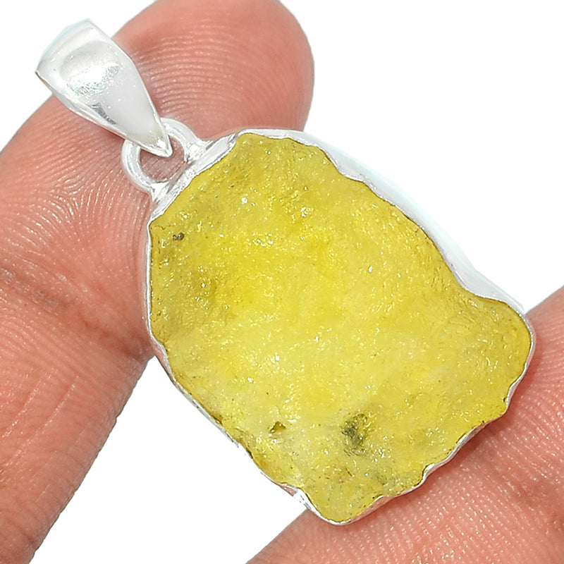 1.5" Brucite Rough Pendants - BRRP223