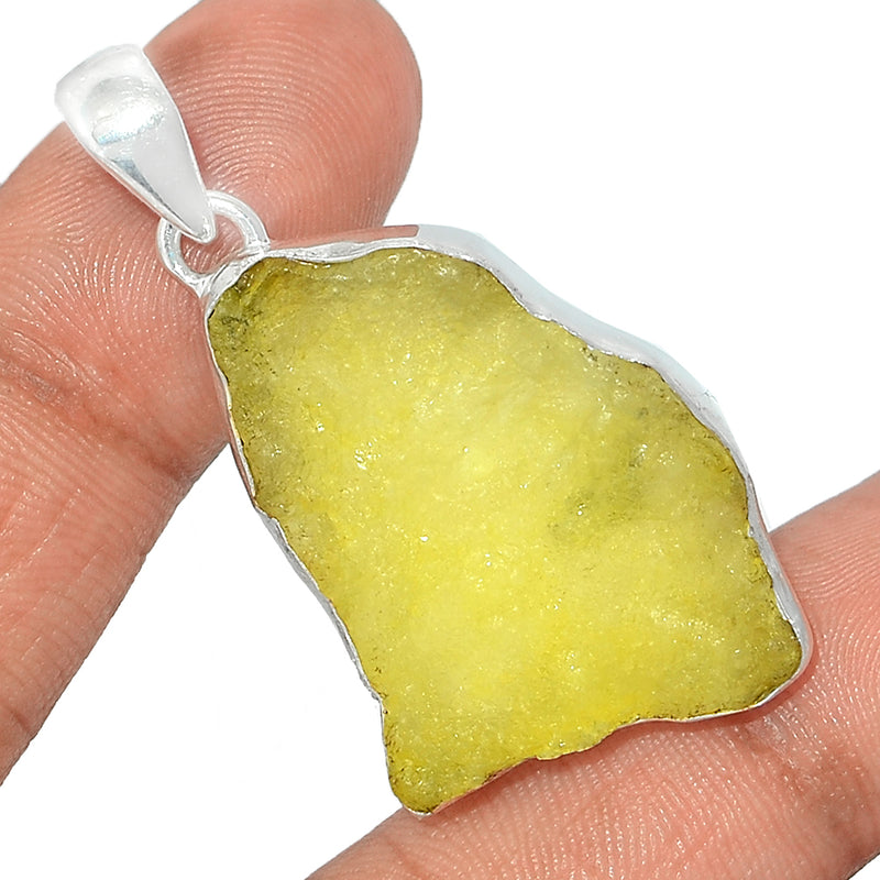 1.8" Brucite Rough Pendants - BRRP229