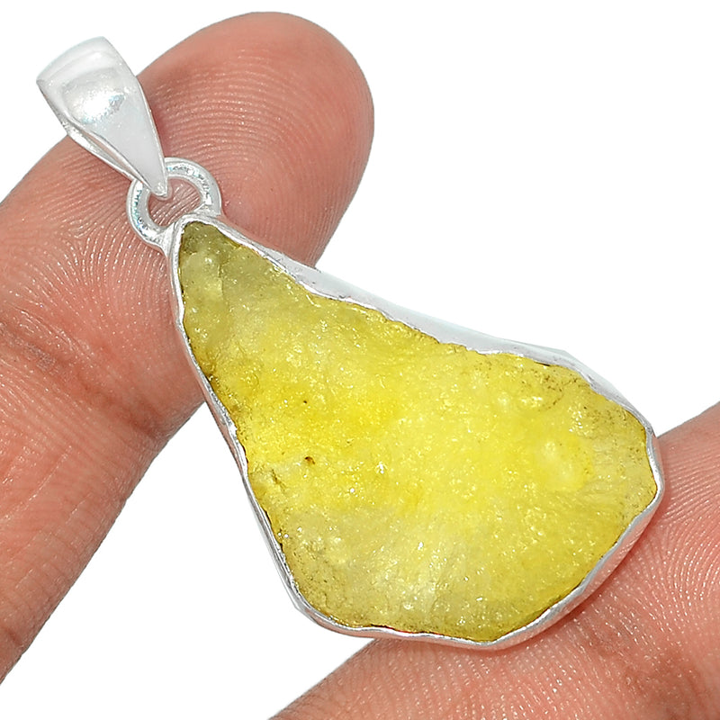 1.7" Brucite Rough Pendants - BRRP230