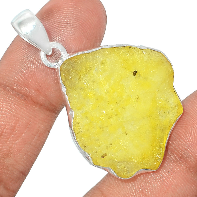 1.7" Brucite Rough Pendants - BRRP231