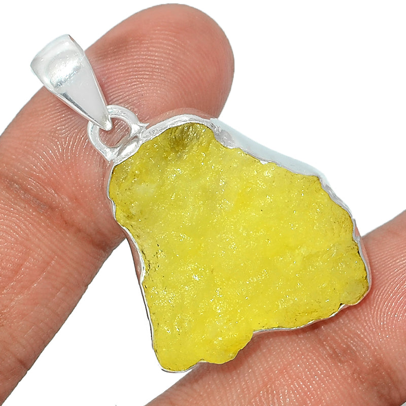 1.7" Brucite Rough Pendants - BRRP232