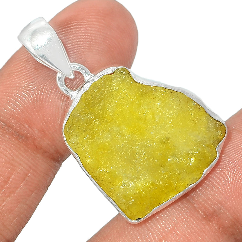 1.5" Brucite Rough Pendants - BRRP233