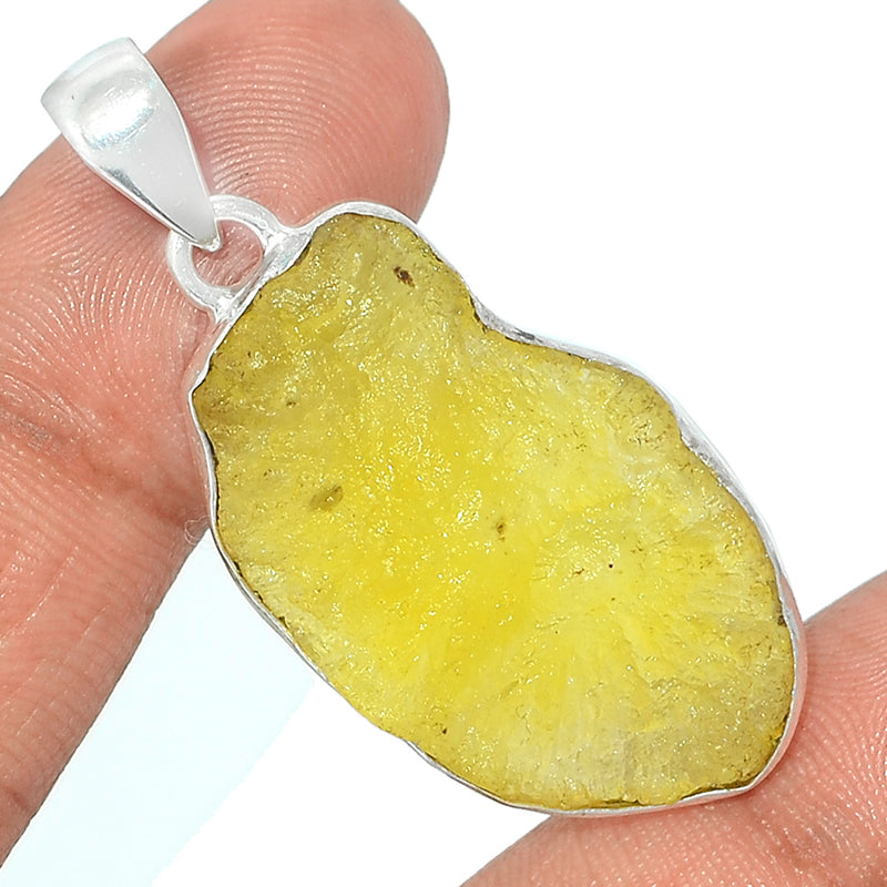 1.8" Brucite Rough Pendants - BRRP238