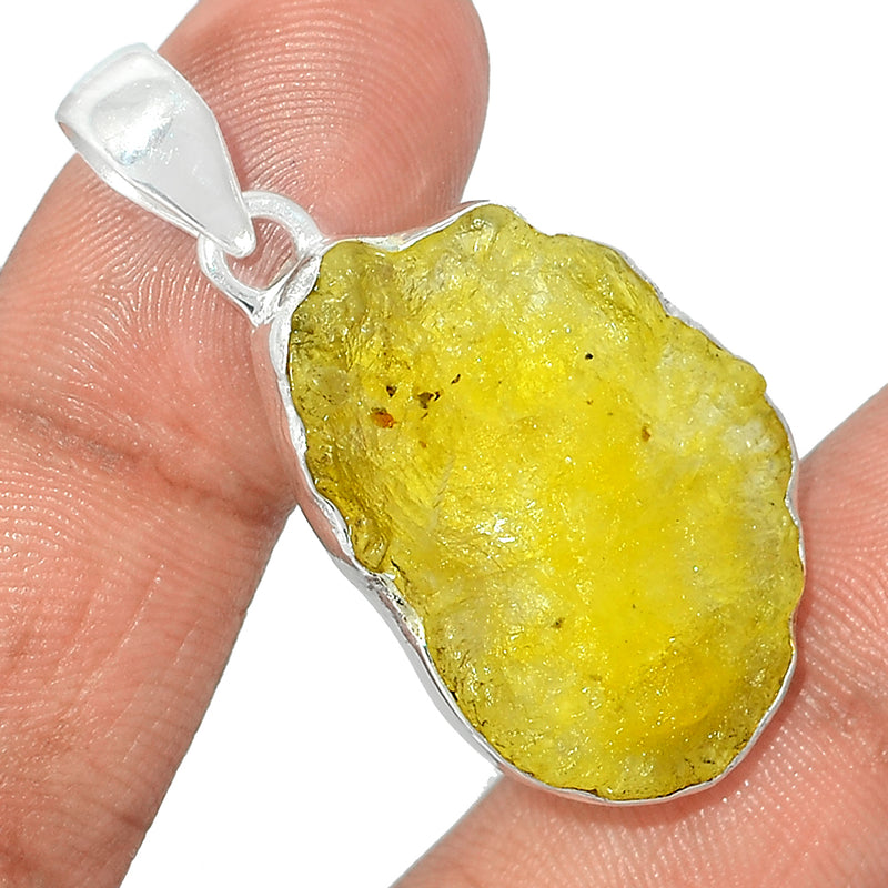 1.7" Brucite Rough Pendants - BRRP241