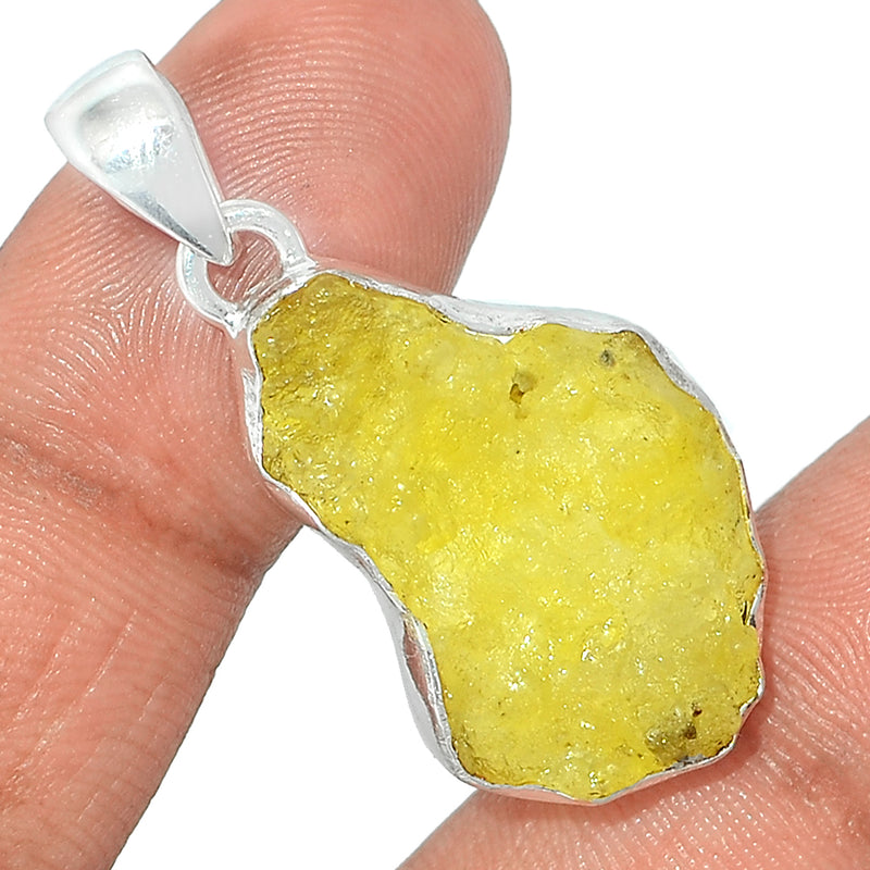 1.6" Brucite Rough Pendants - BRRP243