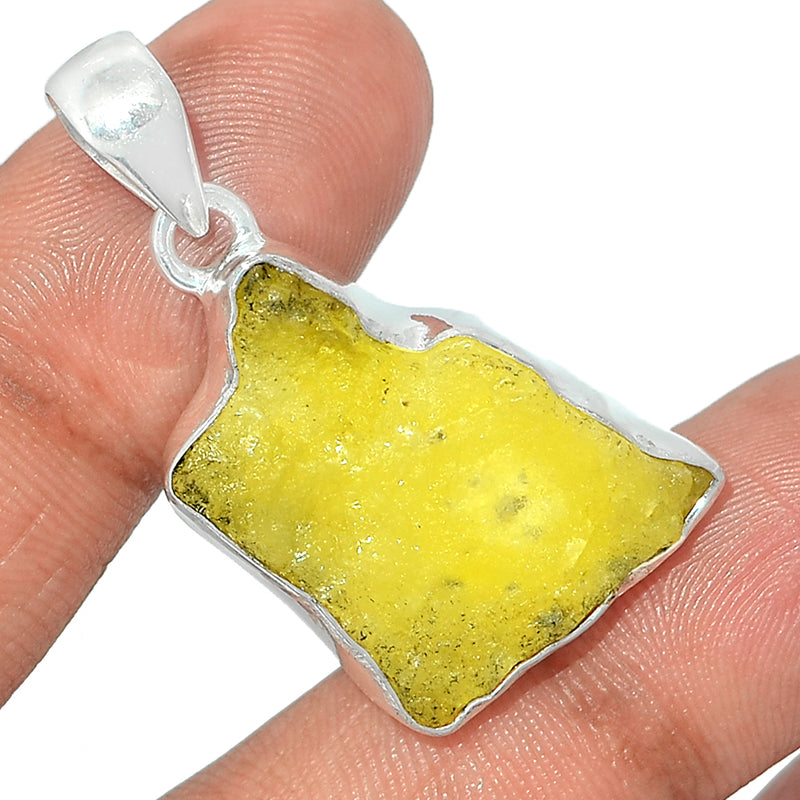 1.5" Brucite Rough Pendants - BRRP248