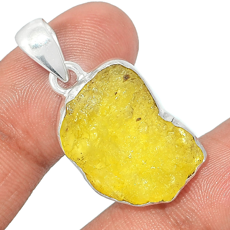 1.3" Brucite Rough Pendants - BRRP253