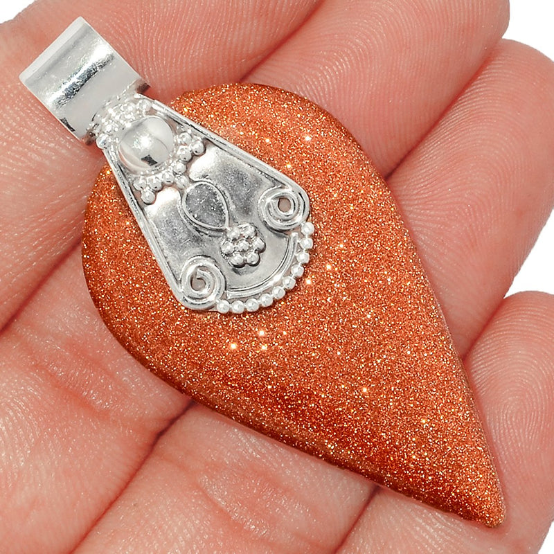 2.1" Brown Sun Star Pendants - BRSP508
