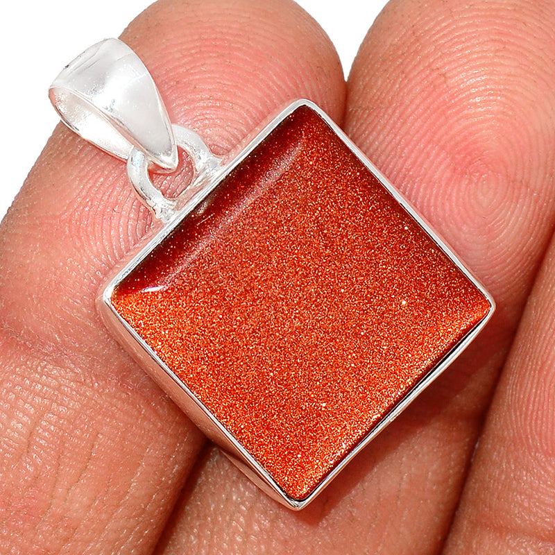 1.1" Brown Sun Star Pendants - BRSP575