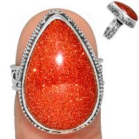 Brown Sun Star Ring - BRSR492
