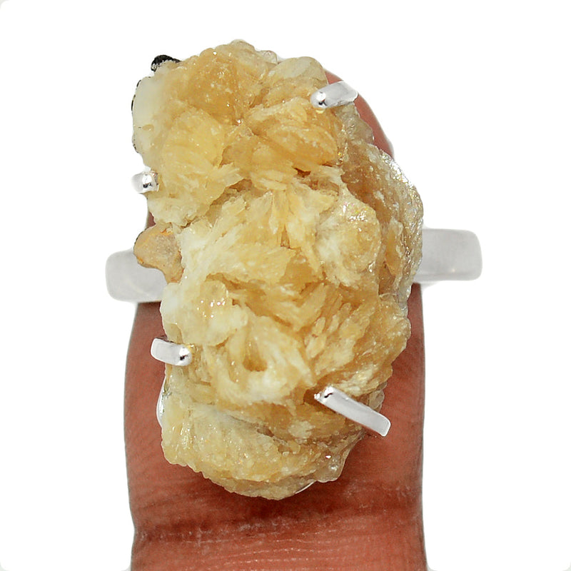 Claw - Barite Rough Ring - BRTR9