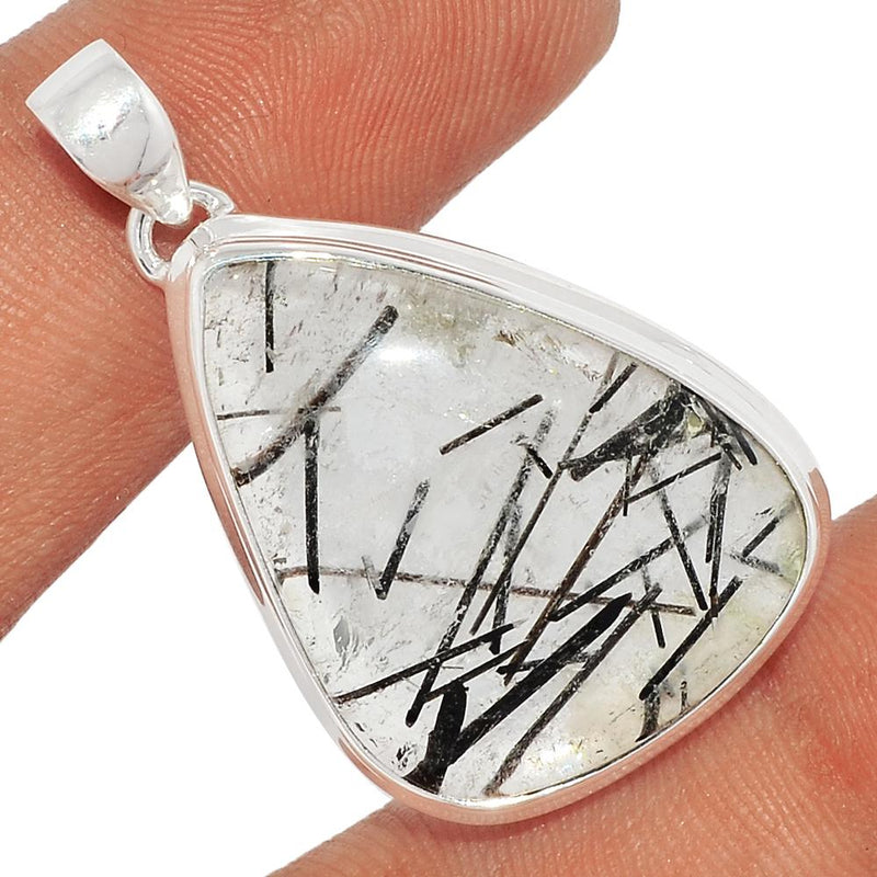 1.5" Black Rutilated Quartz Pendants - BRUP1852