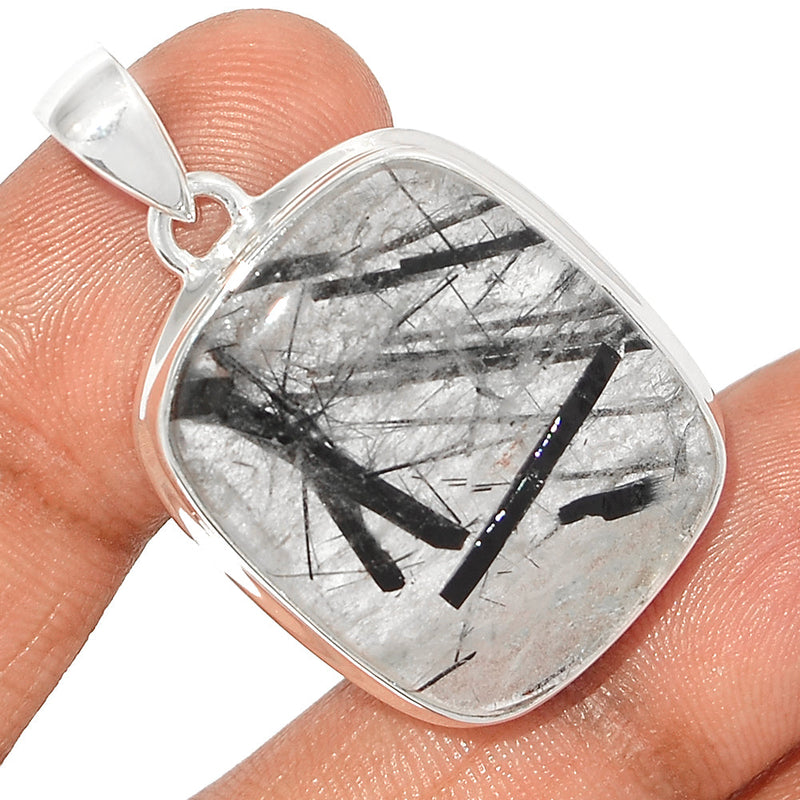1.5" Black Rutilated Quartz Pendants - BRUP2130