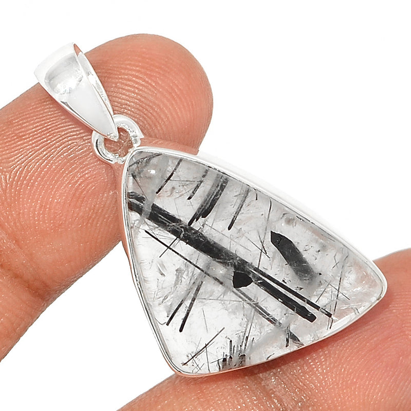1.6" Black Rutilated Quartz Pendants - BRUP2145