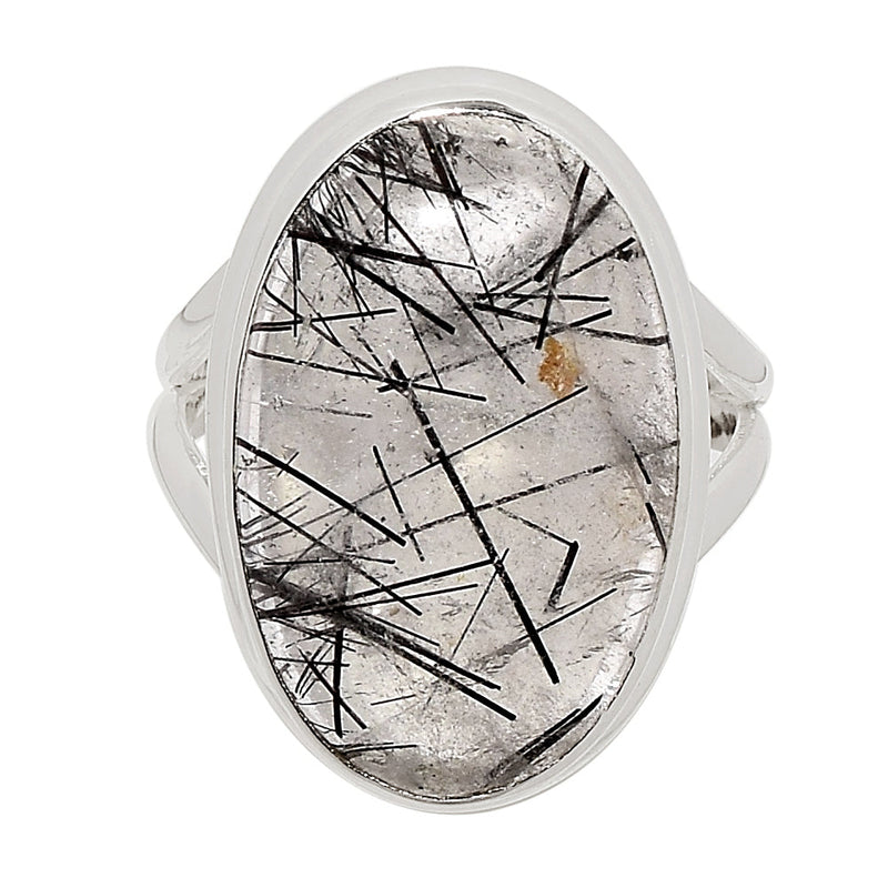 Black Rutilated Quartz Ring - BRUR2509