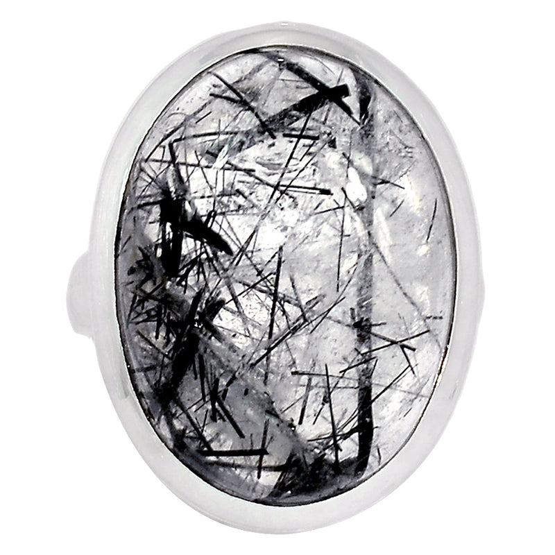 Black Rutilated Quartz Ring - BRUR2628