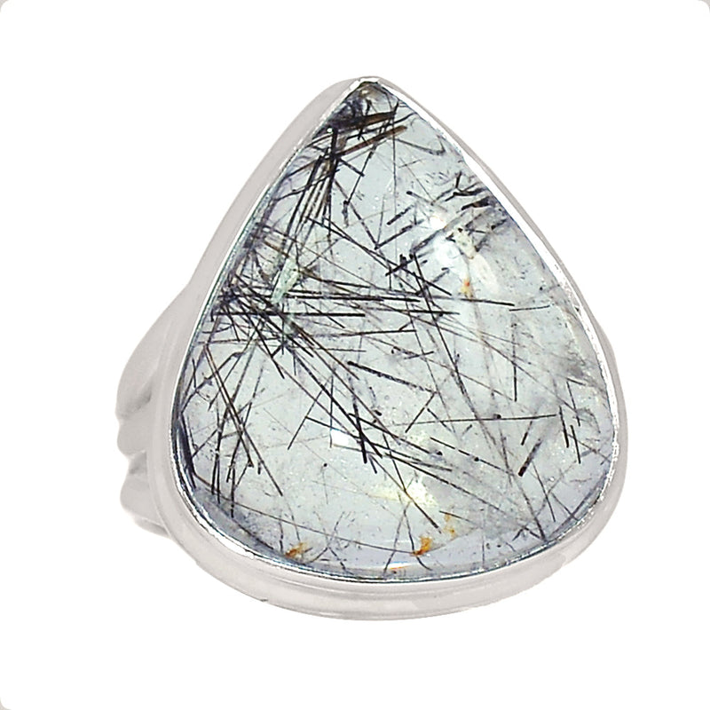 Black Rutilated Quartz Ring - BRUR2864