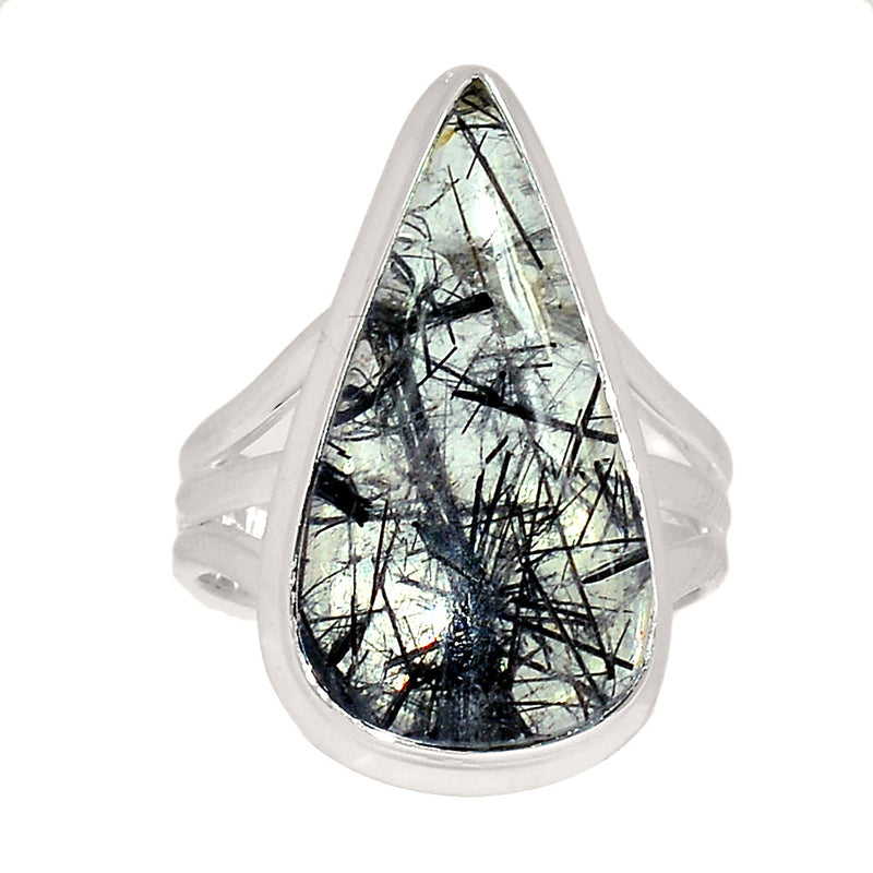 Black Rutilated Quartz Ring - BRUR2868
