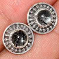 Black Rutile Studs-BRUS213