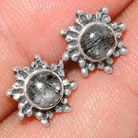 Black Rutile Studs-BRUS95