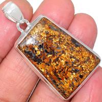 1.7" Bronzite Pendants-BRZP129