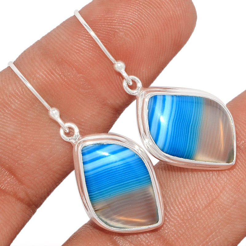 1.5" Botswana Agate Earrings - BSAE1129