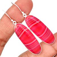 Botswana Agate Earring-BSAE699