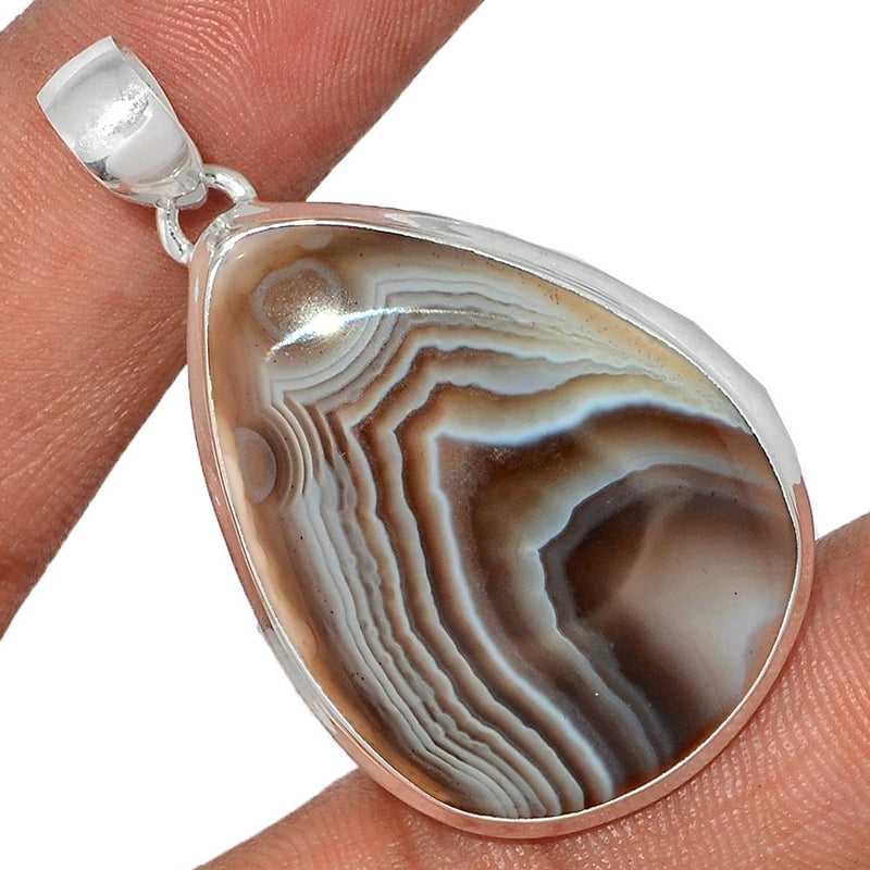 2" Botswana Agate Pendants - BSAP1191