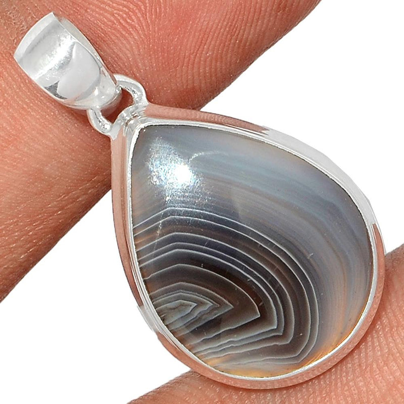 1.3" Botswana Agate Pendants - BSAP1203