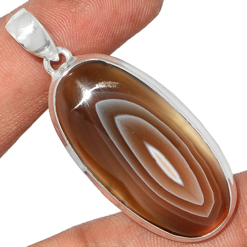 2.1" Botswana Agate Pendants - BSAP1218