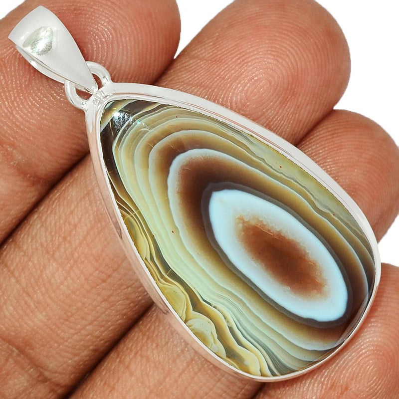 2.1" Botswana Agate Pendants - BSAP1222