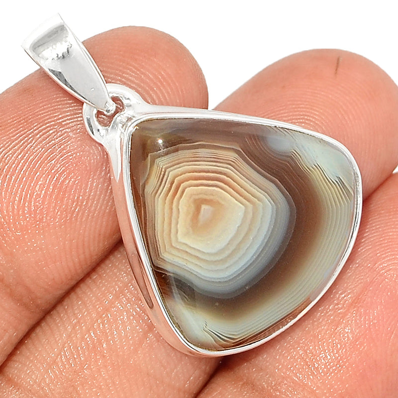 1.3" Botswana Agate Pendants - BSAP1450