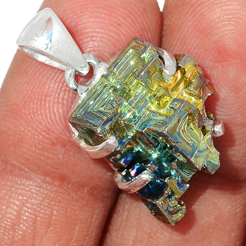 1.1" Claw - Bismuth Crystal Pendants - BSCP351