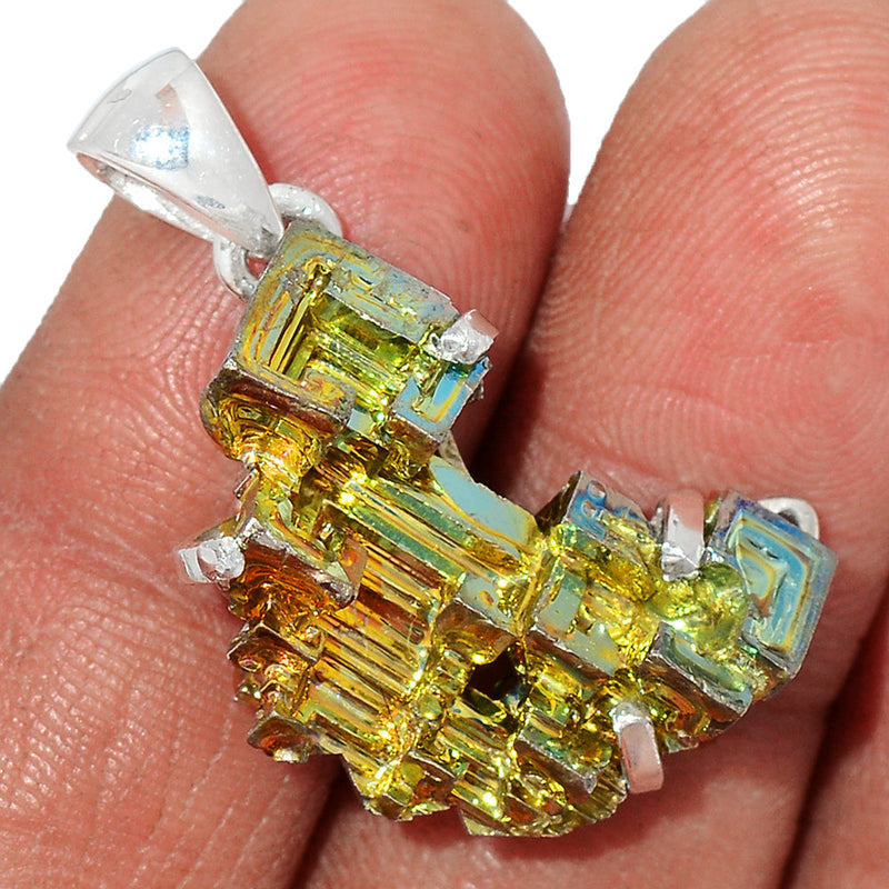 1.2" Claw - Bismuth Crystal Pendants - BSCP368