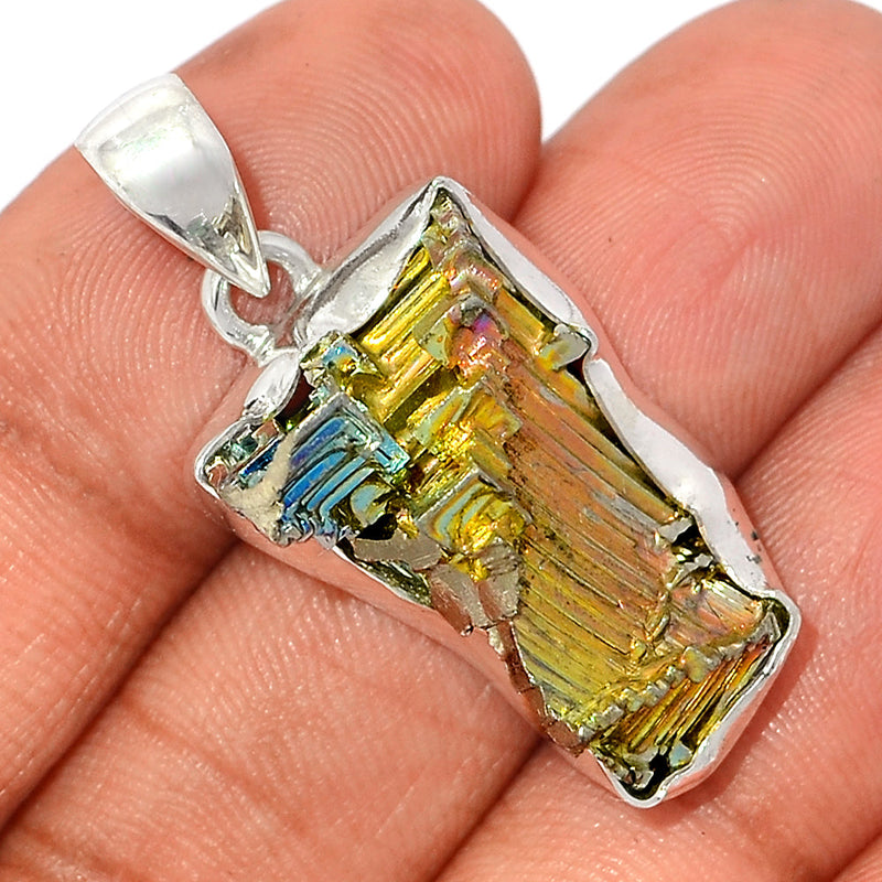 1.5" Bismuth Crystal Pendants - BSCP414