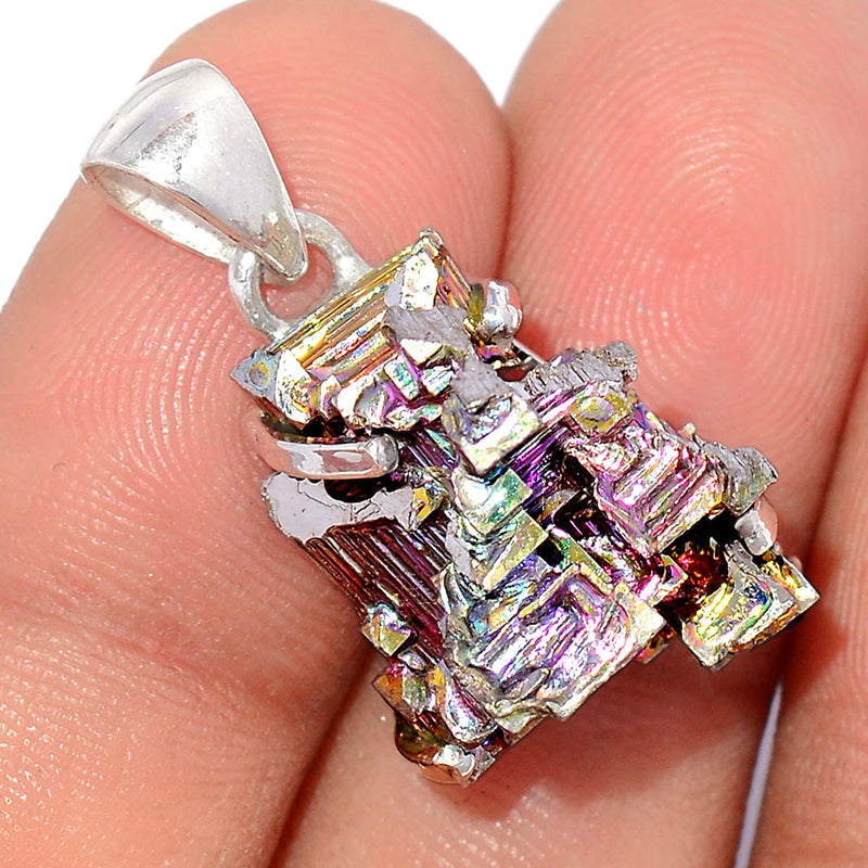 1.2" Claw - Bismuth Crystal Pendants - BSCP471