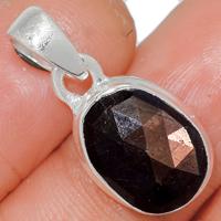 1"  Zawadi Golden Sapphire Pendants - BSFP121