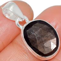 1.1"  Zawadi Golden Sapphire Pendants - BSFP137