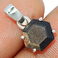 0.6"  Zawadi Golden Sapphire Pendants - BSFP191