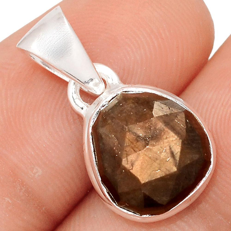 0.8" Zawadi Golden Sapphire Pendants - BSFP238