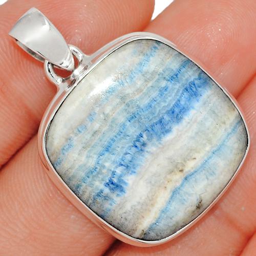 1.5" Blue Scheelite Pendants - BSLP487