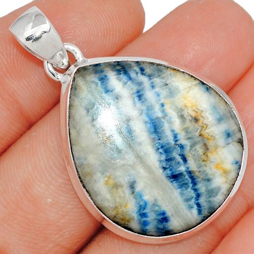 1.6" Blue Scheelite Pendants - BSLP516