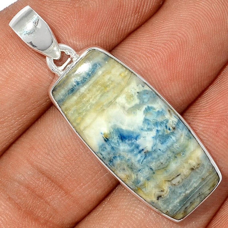 1.7" Blue Scheelite Pendants - BSLP543