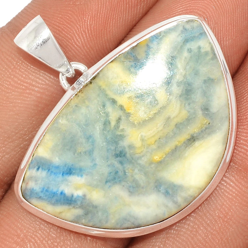 1.5" Blue Scheelite Pendants - BSLP579