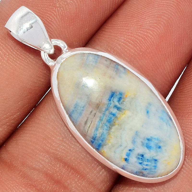 1.6" Blue Scheelite Pendants - BSLP593