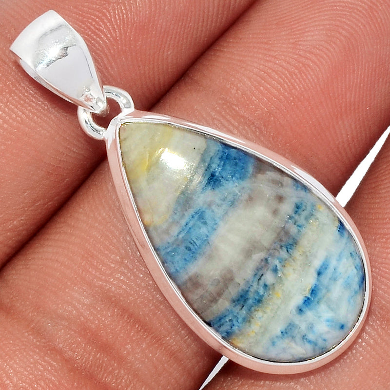 1.5" Blue Scheelite Pendants - BSLP605